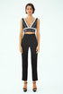 CIGARETTE TROUSERS WITH ZIPPER ON WRIST DETAIL - Barrus London